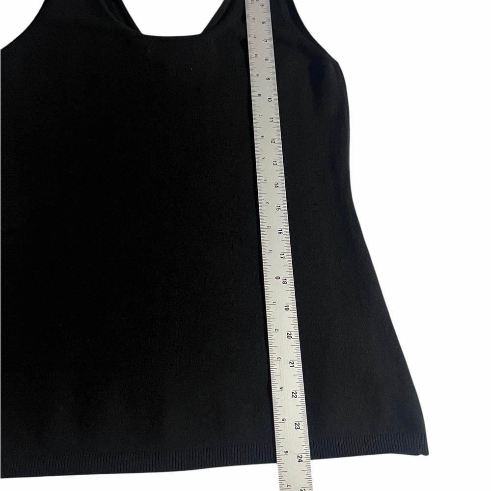 LITA by Ciara Black Knit Tank Top | Size Small - Picture 6 of 7